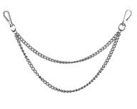 Dwuwarstwowy łańcuch do spodni metalowy 45 cm
