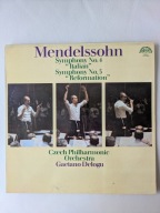 Mendelssohn Symphony no 4 Italian Symhony no 5 Reformation Winyl 1977 NM
