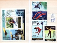 Republika Środkowej Afryki 48 T , nr 417/ 21 , blok 11 , komplet