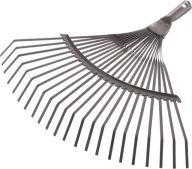 GRABIE OGRODOWE METALOWE DO LIŚCI TRAWY SIANA UNIWERSALNE 36CM PREMIUM