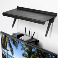 Półka na Monitor TV Regulowana Organizer Nad Ekran 26x11,5 cm