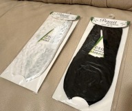 STOPKI KORONKA KORONKOWE HAFTOWANE HAFT AŻUROWE CIENKIE DELIKATNE LETNIE