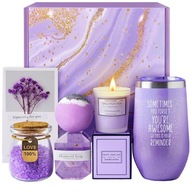 KOSZ ZESTAW BOX PREZENTOWY DLA KOBIETY - NA PREZENT DLA MAMY, CÓRKI, BABCI