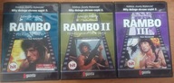 Rambo I-III [3DVD] Sylvester Stallone Lektor PL płyta DVD