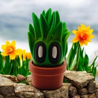 Figurka Wężownica Snake Plant Kolekcja Plantonki cudowne Roślino-ludki 3DFY