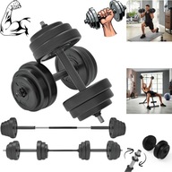 BODY REVOLUTION Zestaw hantli regulowanych 15 kg + GRATIS - MASA RZEŹBA