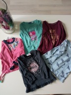 5 x koszulka dziecięca bawełna różne marki r 86/92