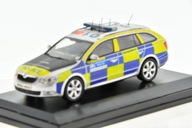SKODA SUPERB II Metropolitan POLICE UK 2012 1/43 ABREX