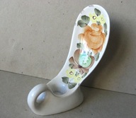 Fajans Włocławek ŚWIECZNIK ala PIKASIAK : JĘZYK - OZOR pastelowa MALATURA