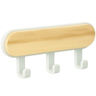 WIESZAKI SAMOPRZYLEPNE HACZYKI SCINNE UCHWYT KUCHNIA LAZIENKA BIALY