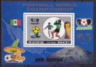 1986 Korea Mistrzostwa świata w piłce nożnej Meksyk Mi blok 213 **