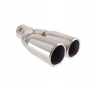 Końcówka tłumika wydechu stal nierdzewna MT 004 chrom AMIO-01304