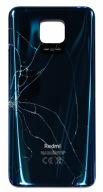 Oryginalna niebieska klapka tylna Xiaomi Redmi Note 9 Pro 9s uszkodzona