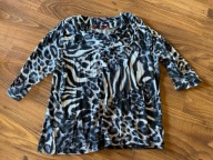 Bluzka panterka zebra elastyczna 44 lea h