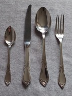 HEFRA SZTUĆCE ZESTAW DLA SINGLA ŁYŻECZKA ŁYŻKA WIDELEC NÓŻ WZÓR RAPSODIA