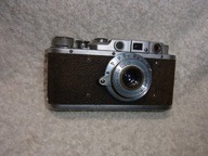 Aparat FED 1 +obiektyw FED 1:3,5 F=5 cm Silver + FUTERAŁ