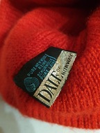 DALE OF NORWAY WEŁNIANA PODWÓJNA CZAPKA DLA DZIECKA 50-52