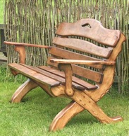 meble ogrodowe drewniane ławki stoły krzesła masywne trwałe PROducent