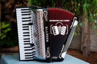 Akordeon Włoski Musetta - Fratelli Crosio 120 basów 4 chóry - Musette