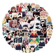 Naklejki Jujutsu Kaisen Sukuna Gojo Anime Manga Sticker Bomb Wlepy 50szt.