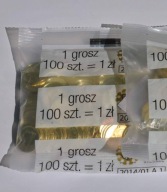 1 woreczek - 1 grosz RM Royal Mint 2013 - 1 mln! - OKAZJA!