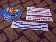 WYPRZEDAŻ ! Zestaw 5 naklejek żużlowych