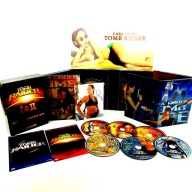 TOMB RAIDER 1 i 2 DVD COLLECTORS BOX FILM WYDANIE KOLEKCJONERSKIE