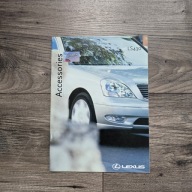 Lexus LS430 accessories akcesoria i dodatki 2003 j.angielski unikat