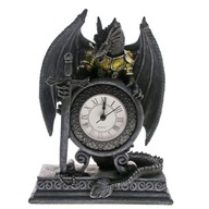 Zegar stołowy GOTYCKI SMOK 14,5cm