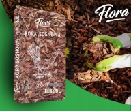 Kora sosnowa 60L frakcja 20-40 Flora
