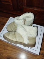 Buty zimowe ocieplane botki z futerkiem Zara Baby 25