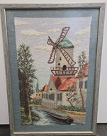 Ręcznie haftowany obraz