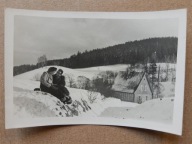 PRL turyści góry schronisko 50/60te (1677a)