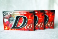 TDK D - 60, NOWA, FOLIA, STAN BDB - Najtaniej na Allegro.