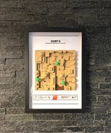 Obraz na ścianę ,biurko w ramce CS 2 counter strike 2 Dust II druk 3D