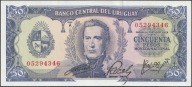Urugwaj 50 pesos 1967 - Jose Artigas - A - stan bankowy UNC