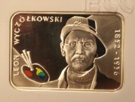 20 zł złotych 2007 LEON WYCZÓŁKOWSKI GCN PR70 - MAXXX NOTA + FOLDER NBP