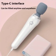 Ręczny wibrator do masażu 5 trybów ładowanie USB C