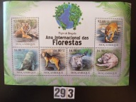 Zwierzęta , tygrysy , Mozambik MNH