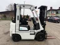 wózek widłowy NISSAN FG18 Unicarriers LPG Triplex 4.75m tylko 3690mtg 2015