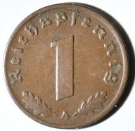 III Rzesza. 1 reichspfennig 1937 A