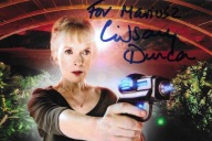 Autograf Lindsay Duncan z dedykacją dla Mariusza