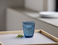 ELEGANCKIE SZKLANKI DO NAPOJÓW LYNGBY GLAS SEVILLA NIEBIESKIE 250 ml 4 szt.