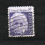 Znaczek USA 8 cent Alberta Einsteina.