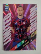 Karta panini autograf Raków Fifa 365 Limited Edition Milan Rudnić 2024
