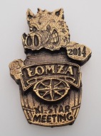 Znaczek, odznaka, blacha zlotowa, motocyklowa No.2525