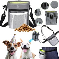 TOREBKA TORBA NA PRZYSMAKI DLA PSA UNIWERSALNA TRENINGOWA SMACZKI NA RAMIE