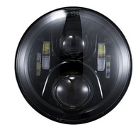 Wkład LED 7 cali do lamp Harley Suzuki Yamaha 50W Czarny