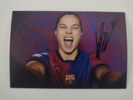 Zdjęcie 10x15 autograf Barcelona Ewa Pajor