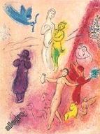 MARC CHAGALL - DAPHNIS CHLOE - "Opowieść o Syrinxie" - 1977 rok